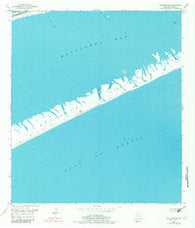 Palacios SE Texas Historical topographic map, 1:24000 scale, 7.5 X 7.5 Minute, Year 1952