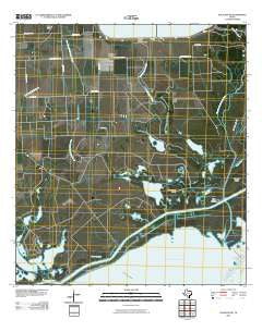 Palacios NE Texas Historical topographic map, 1:24000 scale, 7.5 X 7.5 Minute, Year 2010