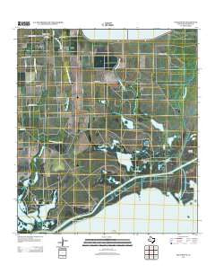 Palacios NE Texas Historical topographic map, 1:24000 scale, 7.5 X 7.5 Minute, Year 2013