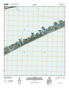 Palacios SE Texas Historical topographic map, 1:24000 scale, 7.5 X 7.5 Minute, Year 2010