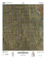 Palafox SW Texas Historical topographic map, 1:24000 scale, 7.5 X 7.5 Minute, Year 2010
