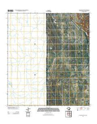 Palafox SW Texas Historical topographic map, 1:24000 scale, 7.5 X 7.5 Minute, Year 2013