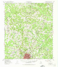 Palestine Texas Historical topographic map, 1:62500 scale, 15 X 15 Minute, Year 1949