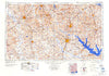 Palestine Texas Historical topographic map, 1:250000 scale, 1 X 2 Degree, Year 1984