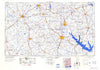 Palestine Texas Historical topographic map, 1:250000 scale, 1 X 2 Degree, Year 1984