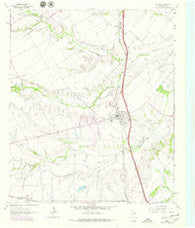 Palmer Texas Historical topographic map, 1:24000 scale, 7.5 X 7.5 Minute, Year 1963