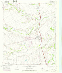 Palmer Texas Historical topographic map, 1:24000 scale, 7.5 X 7.5 Minute, Year 1963