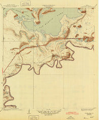 Palmito Hill Texas Historical topographic map, 1:31680 scale, 7.5 X 7.5 Minute, Year 1936