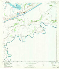 Palmito Hill Texas Historical topographic map, 1:24000 scale, 7.5 X 7.5 Minute, Year 1955