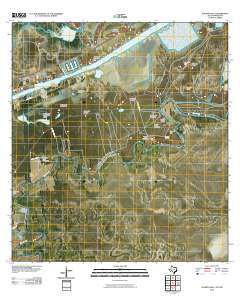 Palmito Hill Texas Historical topographic map, 1:24000 scale, 7.5 X 7.5 Minute, Year 2010