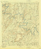 Palo Pinto Texas Historical topographic map, 1:125000 scale, 30 X 30 Minute, Year 1891