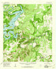 Palo Pinto Texas Historical topographic map, 1:62500 scale, 15 X 15 Minute, Year 1958
