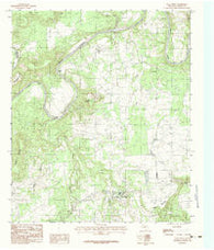 Palo Pinto Texas Historical topographic map, 1:24000 scale, 7.5 X 7.5 Minute, Year 1984