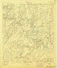 Palo Pinto Texas Historical topographic map, 1:125000 scale, 30 X 30 Minute, Year 1891