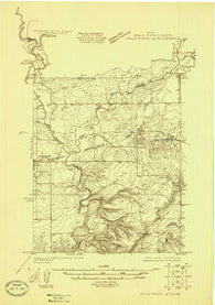 Palo Pinto 1-b Texas Historical topographic map, 1:48000 scale, 7.5 X 7.5 Minute, Year 1924
