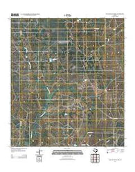 Palo Blanco Tank Texas Historical topographic map, 1:24000 scale, 7.5 X 7.5 Minute, Year 2012