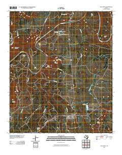 Palo Pinto Texas Historical topographic map, 1:24000 scale, 7.5 X 7.5 Minute, Year 2010