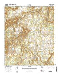 Palo Pinto Texas Current topographic map, 1:24000 scale, 7.5 X 7.5 Minute, Year 2016