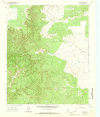Paloduro Texas Historical topographic map, 1:24000 scale, 7.5 X 7.5 Minute, Year 1963