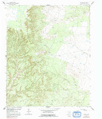 Paloduro Texas Historical topographic map, 1:24000 scale, 7.5 X 7.5 Minute, Year 1963