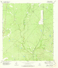 Paloma Texas Historical topographic map, 1:24000 scale, 7.5 X 7.5 Minute, Year 1974