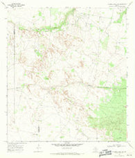 Palomas Ranch NW Texas Historical topographic map, 1:24000 scale, 7.5 X 7.5 Minute, Year 1968