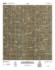 Palomas Ranch Texas Historical topographic map, 1:24000 scale, 7.5 X 7.5 Minute, Year 2010