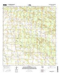 Palomas Ranch SE Texas Current topographic map, 1:24000 scale, 7.5 X 7.5 Minute, Year 2016