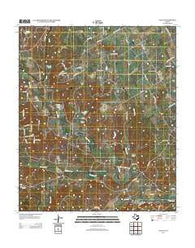Paluxy Texas Historical topographic map, 1:24000 scale, 7.5 X 7.5 Minute, Year 2012