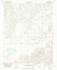 Pampa NE Texas Historical topographic map, 1:24000 scale, 7.5 X 7.5 Minute, Year 1972