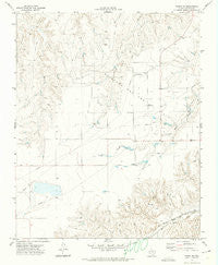 Pampa NE Texas Historical topographic map, 1:24000 scale, 7.5 X 7.5 Minute, Year 1972