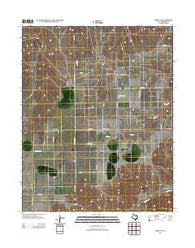 Pampa NE Texas Historical topographic map, 1:24000 scale, 7.5 X 7.5 Minute, Year 2012