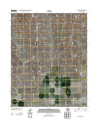 Pampa NW Texas Historical topographic map, 1:24000 scale, 7.5 X 7.5 Minute, Year 2012
