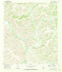 Pandale Texas Historical topographic map, 1:24000 scale, 7.5 X 7.5 Minute, Year 1970