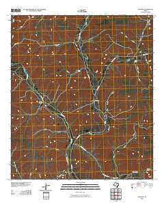 Pandale Texas Historical topographic map, 1:24000 scale, 7.5 X 7.5 Minute, Year 2010