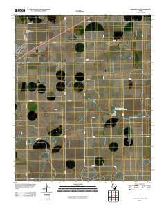 Panhandle East Texas Historical topographic map, 1:24000 scale, 7.5 X 7.5 Minute, Year 2010