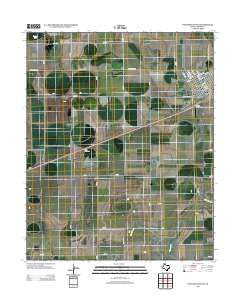 Panhandle West Texas Historical topographic map, 1:24000 scale, 7.5 X 7.5 Minute, Year 2012