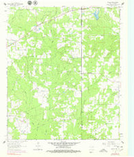 Panola Texas Historical topographic map, 1:24000 scale, 7.5 X 7.5 Minute, Year 1962