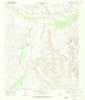 Panther Bluff Texas Historical topographic map, 1:24000 scale, 7.5 X 7.5 Minute, Year 1970