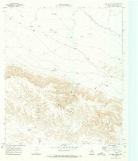 Panther Canyon Texas Historical topographic map, 1:24000 scale, 7.5 X 7.5 Minute, Year 1970