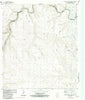 Panther Gulch East Texas Historical topographic map, 1:24000 scale, 7.5 X 7.5 Minute, Year 1983