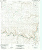 Panther Gulch West Texas Historical topographic map, 1:24000 scale, 7.5 X 7.5 Minute, Year 1983