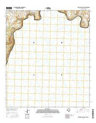 Panther Gulch East Texas Current topographic map, 1:24000 scale, 7.5 X 7.5 Minute, Year 2016