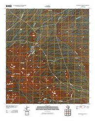 Panther Junction Texas Historical topographic map, 1:24000 scale, 7.5 X 7.5 Minute, Year 2010