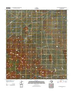 Panther Junction Texas Historical topographic map, 1:24000 scale, 7.5 X 7.5 Minute, Year 2012