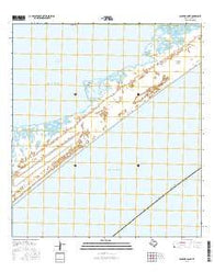 Panther Point Texas Current topographic map, 1:24000 scale, 7.5 X 7.5 Minute, Year 2016