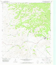 Paradise Mountain Texas Historical topographic map, 1:24000 scale, 7.5 X 7.5 Minute, Year 1978