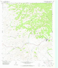 Paradise Mountain Texas Historical topographic map, 1:24000 scale, 7.5 X 7.5 Minute, Year 1978