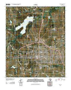 Paris Texas Historical topographic map, 1:24000 scale, 7.5 X 7.5 Minute, Year 2010