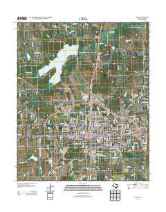 Paris Texas Historical topographic map, 1:24000 scale, 7.5 X 7.5 Minute, Year 2013
